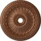 Ekena Millwork Viceroy Ceiling Medallion (Canopies up to 4 7/8"), 35 1/8"OD x 4 7/8"ID x 2 1/2"P, Polished Copper CM35VIPOS - alternate 1